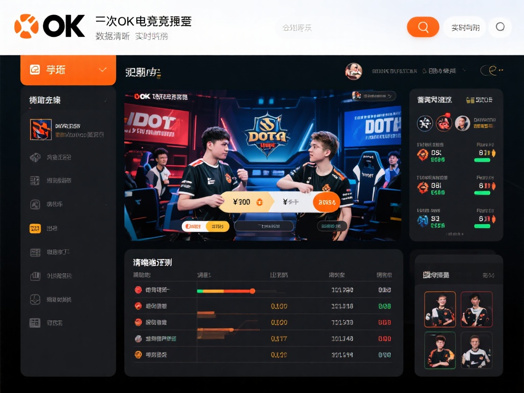其次，OK电竞竞猜注重数据的透明与实时更新。平台提